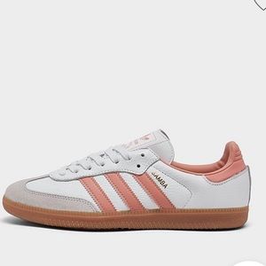 New Adidas Samba OG white wonder -clay pink